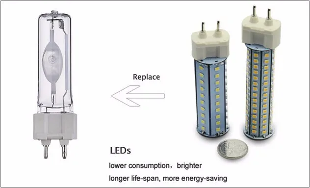 2 шт./лот новые G12 мозоли СИД 15 w 25 w G12 led лампочка pl свет заменить G12 галогенная лампа AC85-265V 3 года гарантии