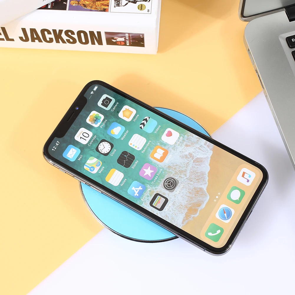 Universal Charging Pad Qi Dock Power Supply Wireless Charger for IphoneX | Мобильные телефоны и аксессуары