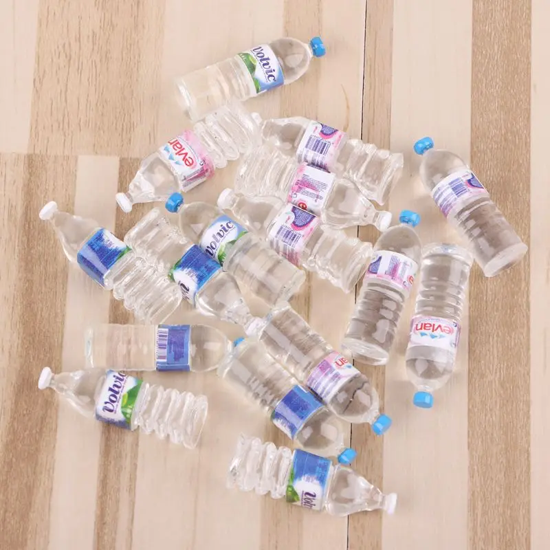 4 шт. 1:12 игрушка бутылки для воды набор кукольный домик Миниатюрный аксессуар для питья