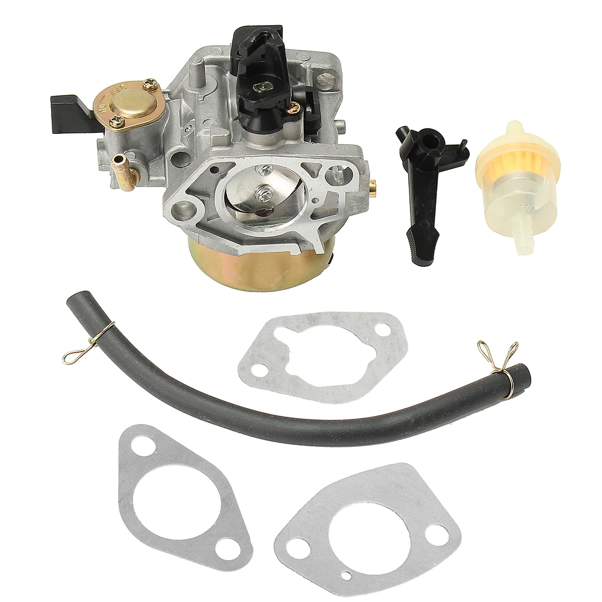 

Carburetor Carb Gaskets Fuel Filter Switch Kit for Honda GX390 13H P Engines Replaces 16100-ZF6-V01 Gas Engine Motor Generator