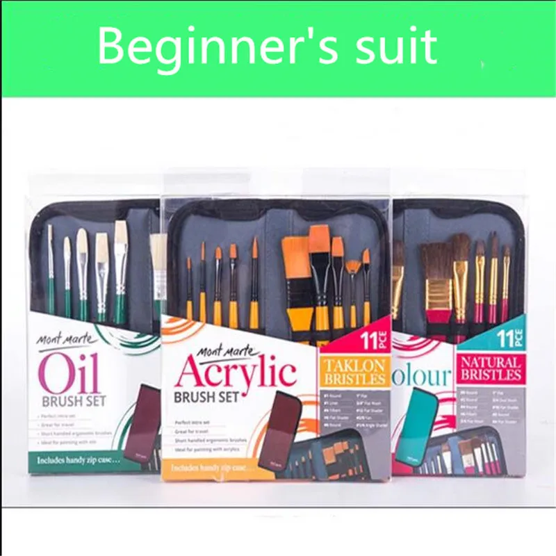 

Oil brush acrylic brush set gouache pen wall painting pen watercolor paint brush beginner