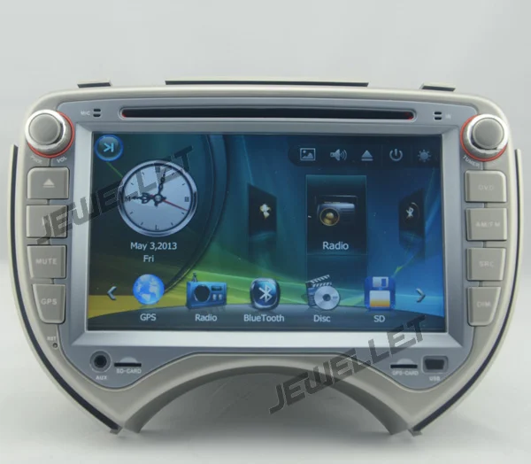 

Car DVD GPS radio Navigation for Nissan Micra March Renault Pulse 2011-2016 with Bluetooth, Ipod 1080P