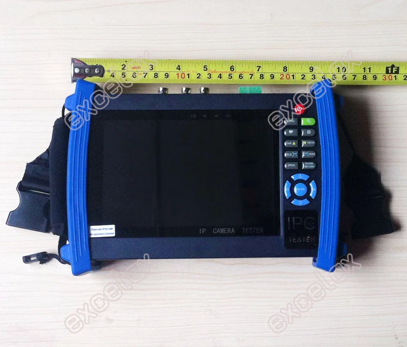 2In1 IP CVBS Analog Camera HD CCTV Tester 7 Inch LCD Touch Screen WiFi Wireless ONVIF PoE TDR Optic Power Multimeter