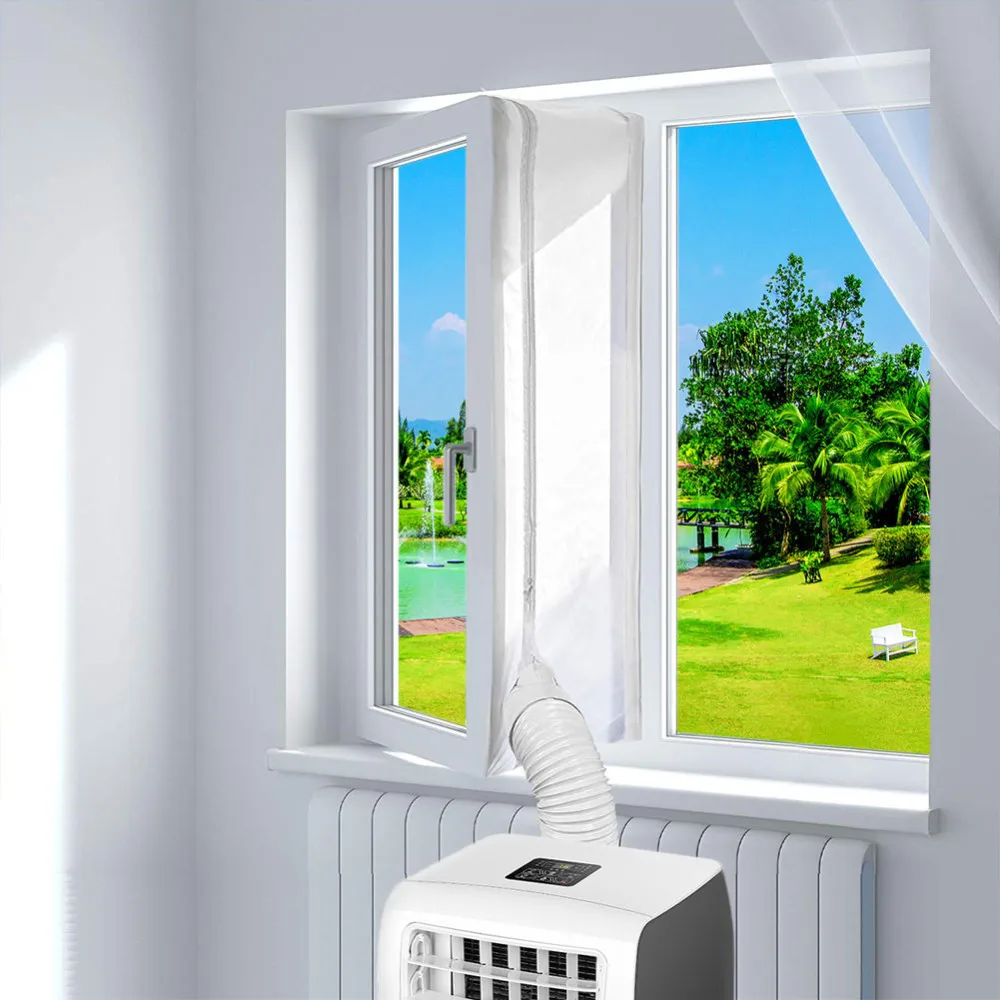 

Universal Air Lock Window Seal Cloth Plate Air-conditioning White Home Flexible Waterproof Soft Board For Mobile Air Conditioner