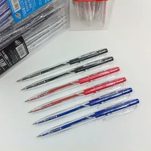 [TrueColor](6 шт./лот) корейские канцелярские принадлежности школьная Шариковая ручка для письма/канцелярские принадлежности шариковые ручки черные, голубые чернила F1577