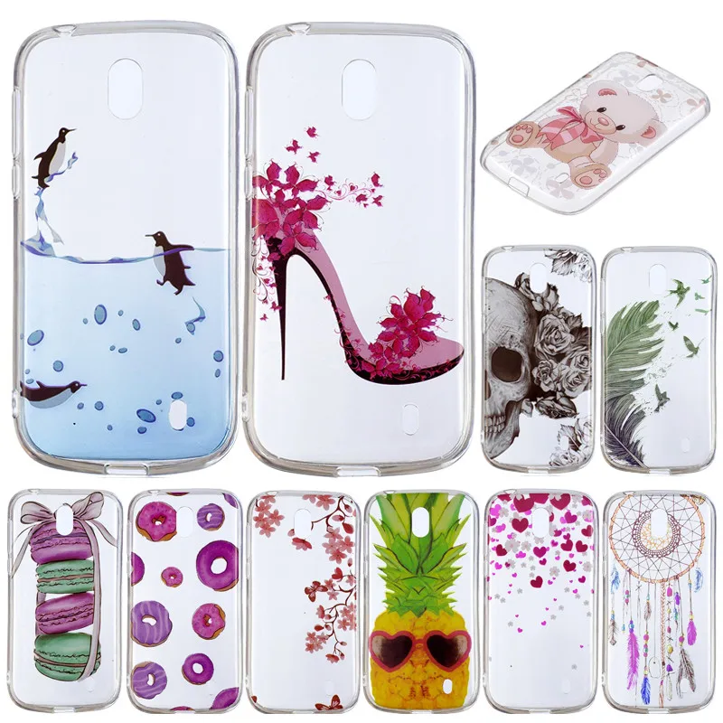 

For Nokia 1 Nokai1 2018 Case Cartoon Anime Silicon TPU Gel Soft Back Cover Phone Case for Nokia 1 2018 Phone Bags Covers Cases