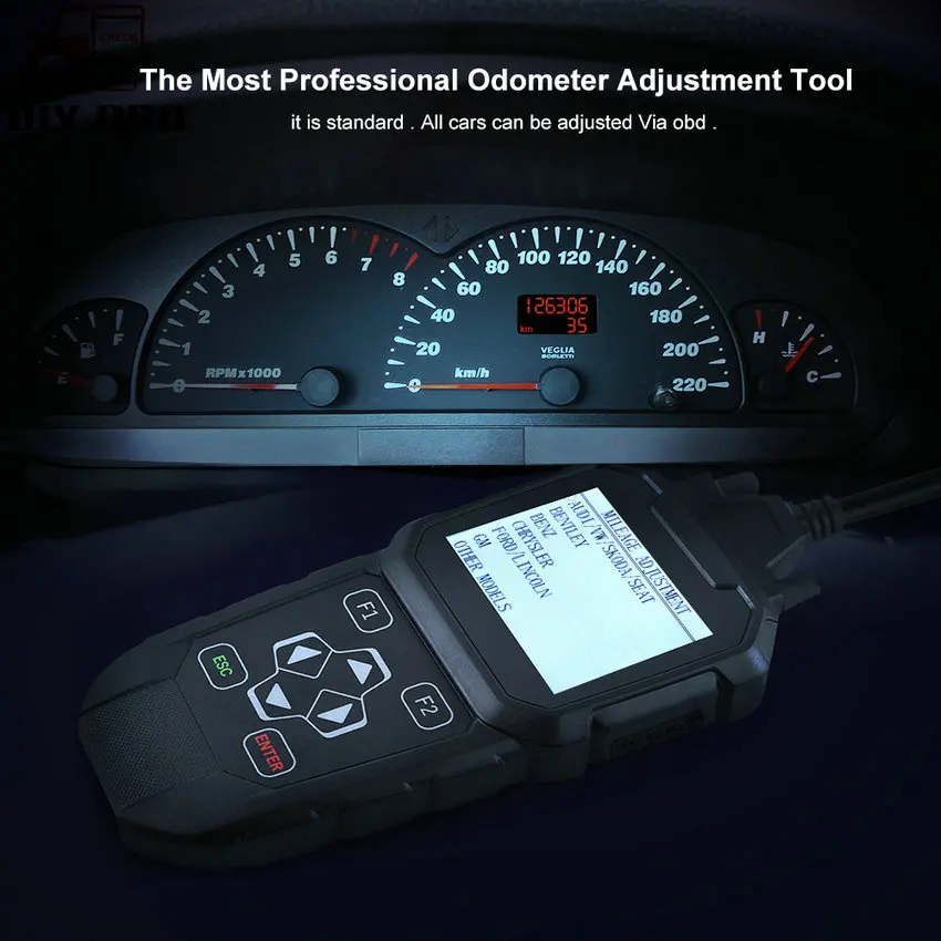 how to change car odometer mileage