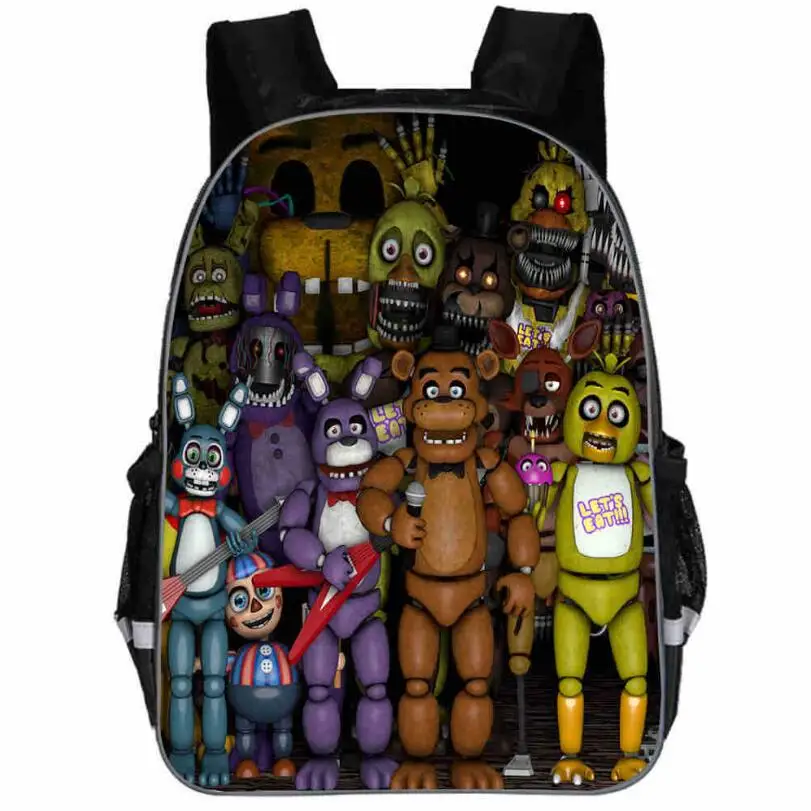 Крутые школьные сумки для мальчиков Marvel Avengers Five Nights at Freddy рюкзак подростков