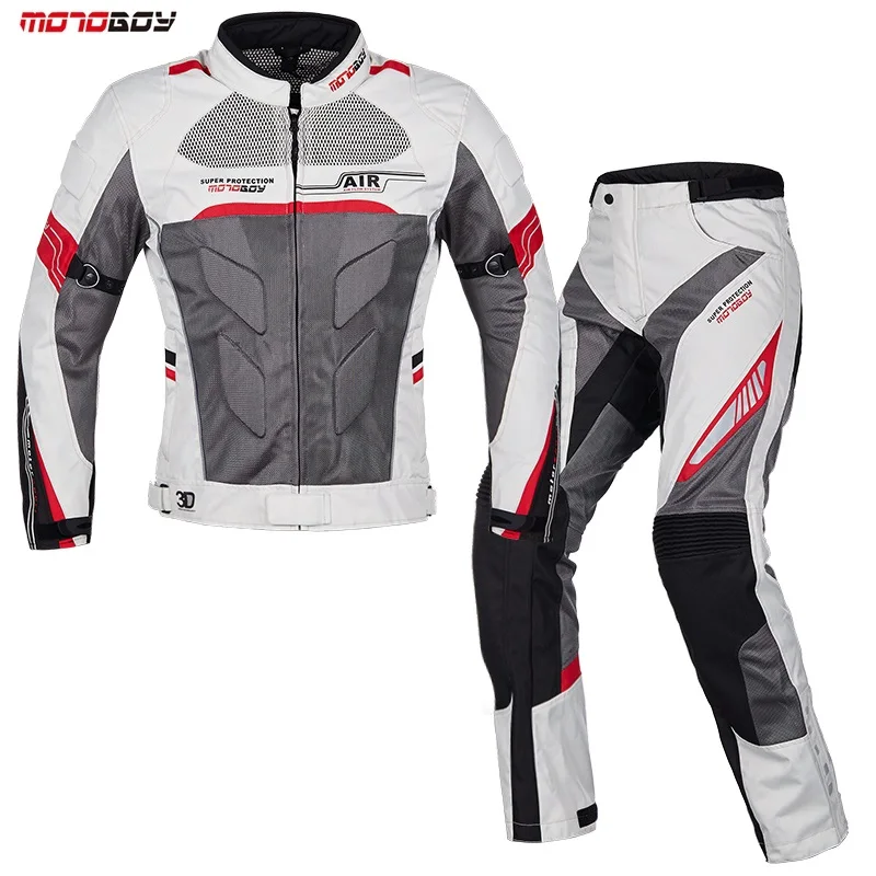 Motoboy Motorcycle Jackets Pants Summer Motorbike Protective Suits