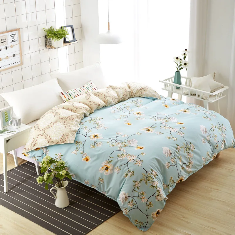 bohemian Luxury Comforter 1Pcs Duvet Cover with Zipper ...