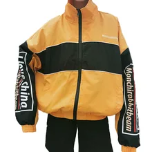 Весенне-осеннее толстое Оригинальное женское пальто, модные цветные женские куртки с мультяшным принтом, новые свободные куртки в стиле Харадзюку в консервативном стиле