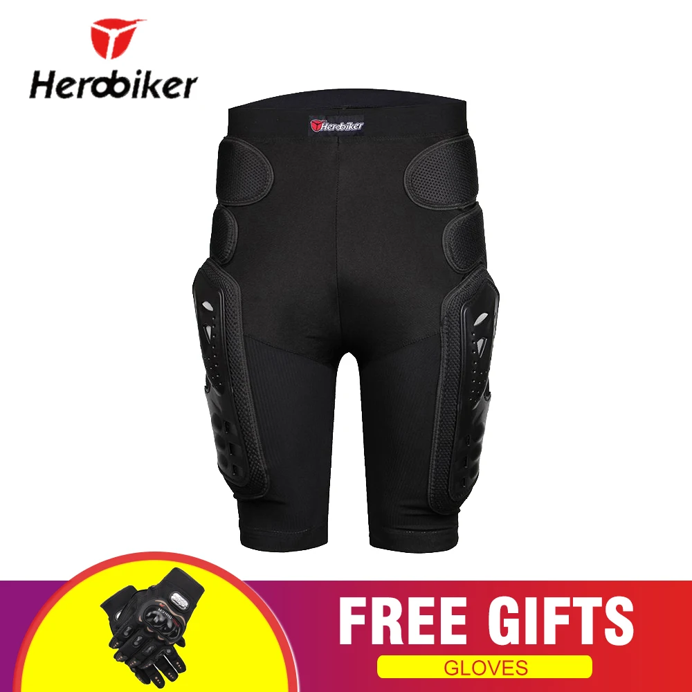 Shorts HEROBIKER мотоциклетная куртка Защита тела Броня Мотокросс Мото куртка Защитное снаряжение Мотоциклетные Куртки с защитой шеи - Цвет: Shorts