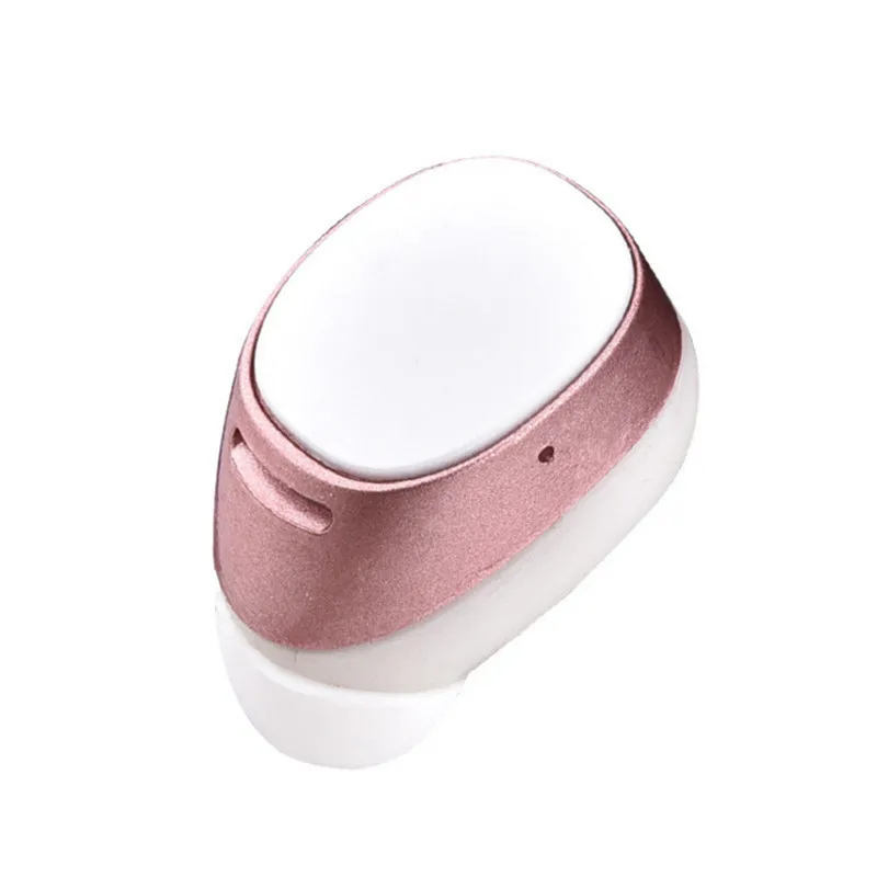 Rose gold LEORY мини невидимые наушники, беспроводные bluetooth монофонические вкладыши, несколько подключений, свободные руки, деловые bluetooth 4,1 наушники - Цвет: Rose gold