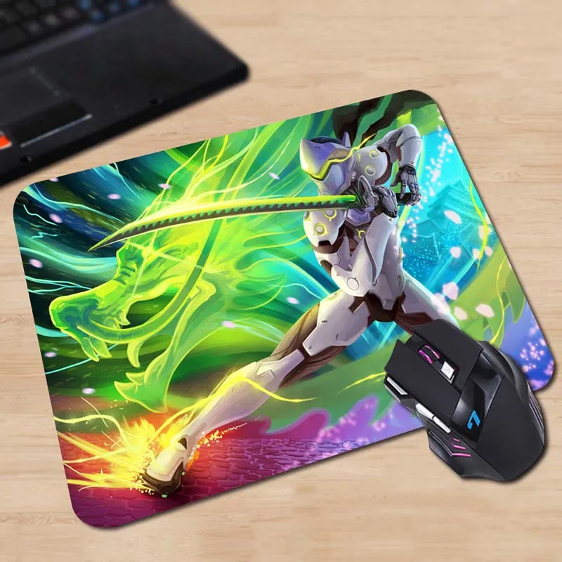 Babaite вымышленный персонаж Genji Play Plus Противоскользящий Мышь Pad 180x220x2 мм 250x290x2 мм коврик крутой дизайн - Цвет: 18x22cm