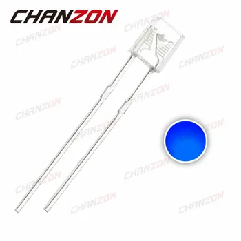 

100pcs 2X3X4mm Square LED Diode Blue 20mA 3V Transparent 2*3*4mm Rectangle LED Light Emitting Diode Lamp 234 Ultra Bright Bulb