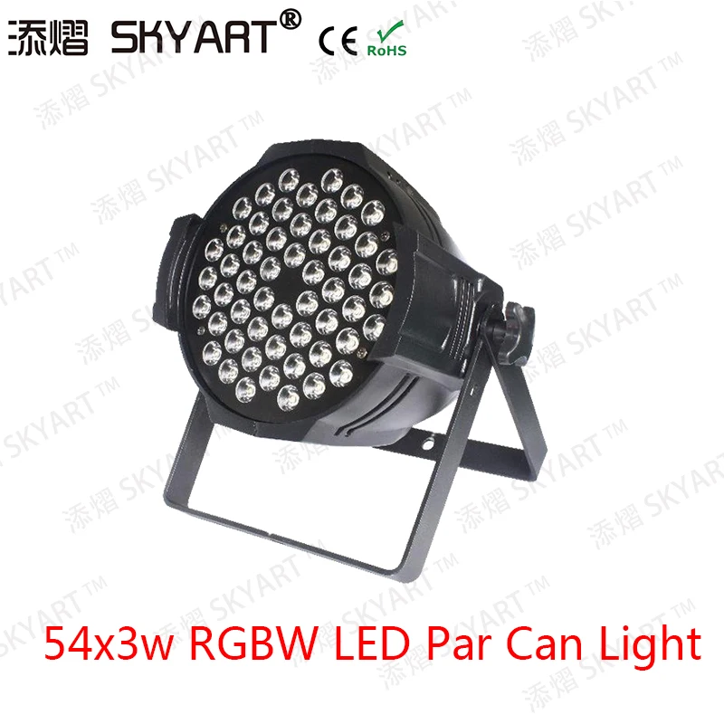 

Free shipping led par lights 54x3W DJ Par LED 54*3w lights Wash Disco Light DMX Controller effect for Small paty KTV
