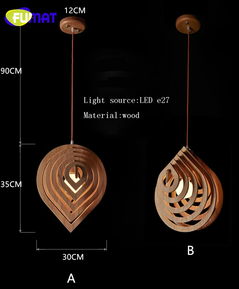 Wood Droplight 4