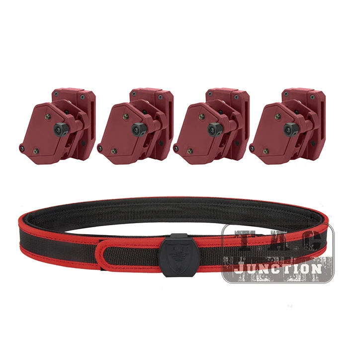 

IPSC USPSA IDPA 1.5" Shooting Inner & Outer Belt Competition High Speed 4x Multi-Angle Speed Pistol Magazine Pouch Mag Holster