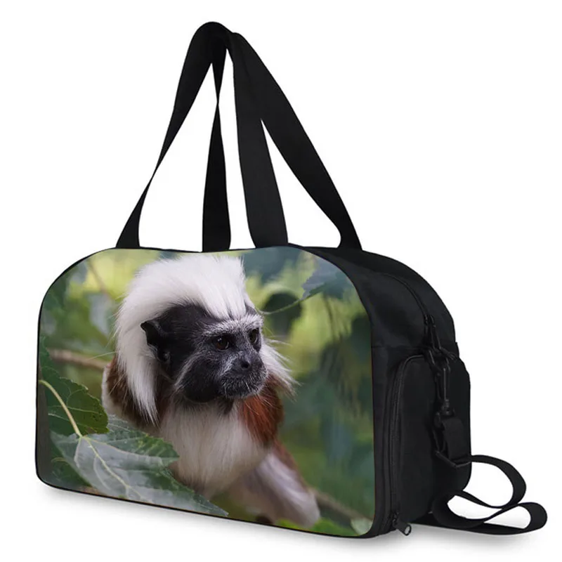 Anyfocus сумки бренда Для мужчин wo Для мужчин сумки, животного с принтом обезьяны сумка для багажа высокого качества сумка Мода Прохладный