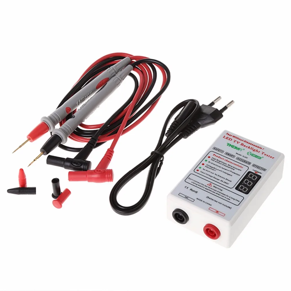 

Free shipping 0-320V LED LCD TV Screen Backlight Tester Meter Lamp Bead Board Test Detect Repair Tool EU Plug