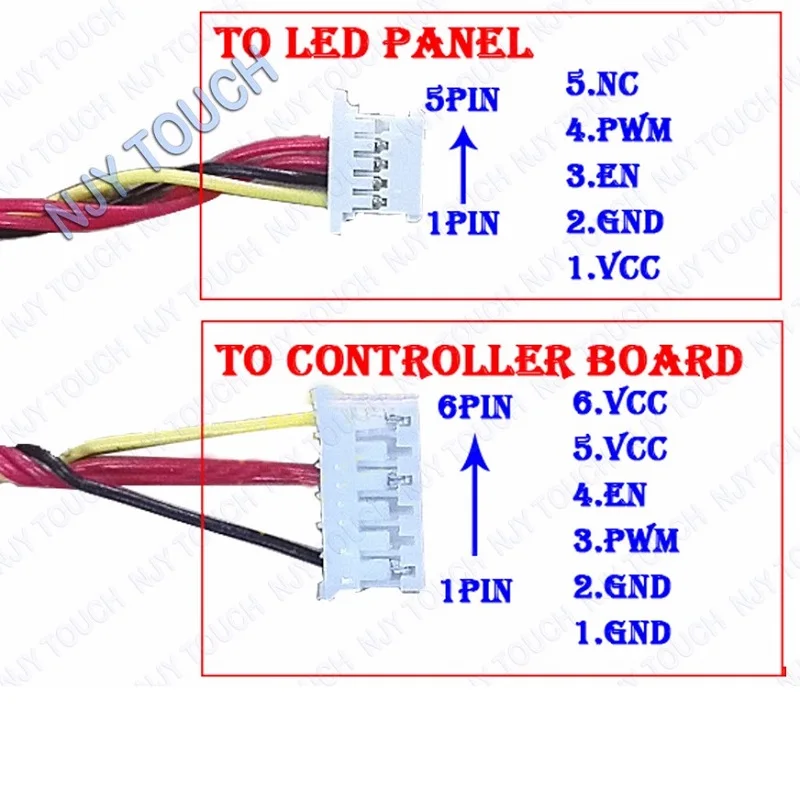 5Pin LED кабель задней подсветки 1 25 шаг для G104SN03 V5 G121SN01 V4 HM150X01 100 панель|Кабели| |