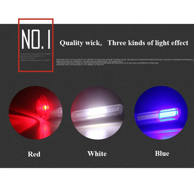 Excellent WEST BIKING Bicycle Lights USB Charging Warning Flashing Taillights Night Riding Cycling Safety Rear Seat LED Lamp Bike Light 3