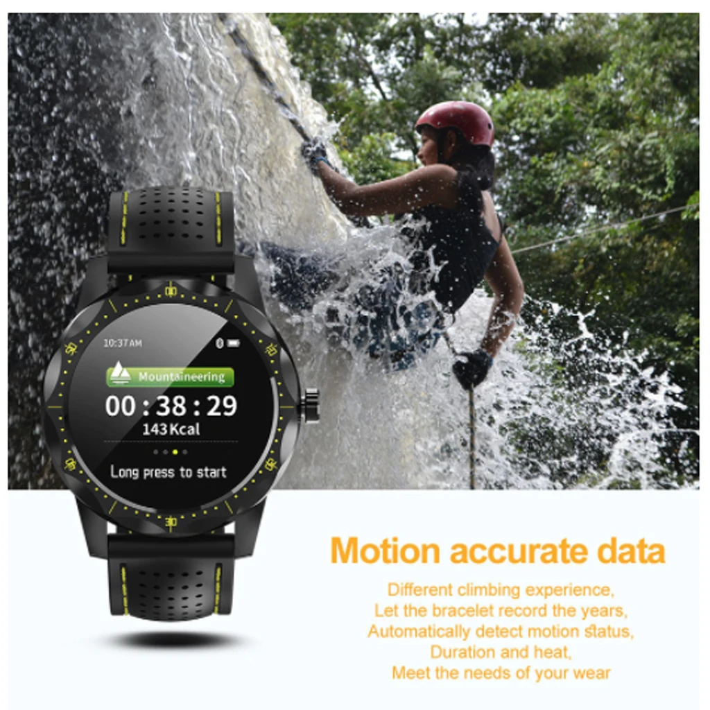Водонепроницаемый IP68 спортивные Смарт-часы фитнес-браслет пульсометр Монитор артериального давления Smartwatch для Android Ios xiaomi iphone