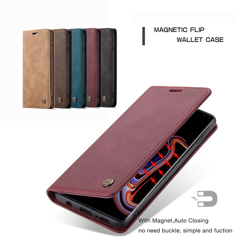 

Luxury Leather Flip Wallet Phone Case for Samsung Galaxy S10 Plus S10e Case Coque for Samsung Galaxy S7 Edge S8 S9 Plus Case