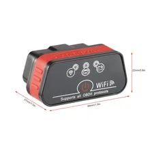 Mais novo Konnwei OBDII Bluetooth/WI-FI Detector de Scanner de Diagnóstico Do Carro OBD2 Leitor de Código de Ferramenta para o Dispositivo Android transporte da gota