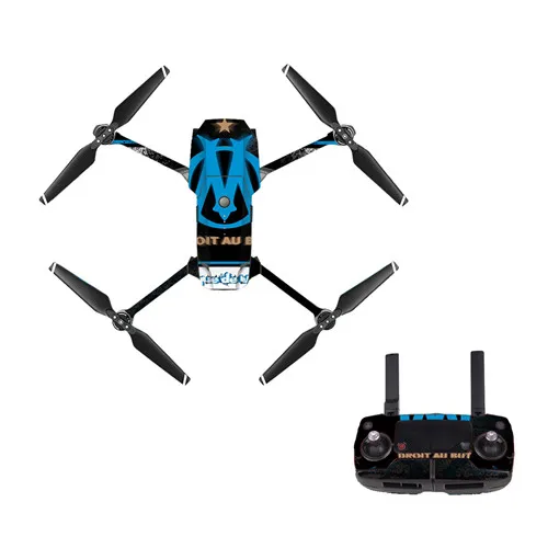 YSDJM0082 Футбольная команда DJI Mavic Pro Skin стикеры виниловая наклейка комплект пульт дистанционного управления батарея средства ухода за кожей обёрточная бумага водонепрони - Цвет: YSDJM0082