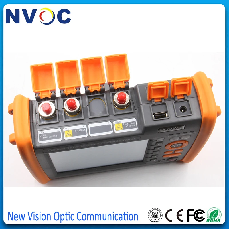 Флюоресцентный рефлектометр NOVKER NK5600 OTDR 30/32 дБ 100 км 1310/нм с VFL OPM|Оптоволоконное