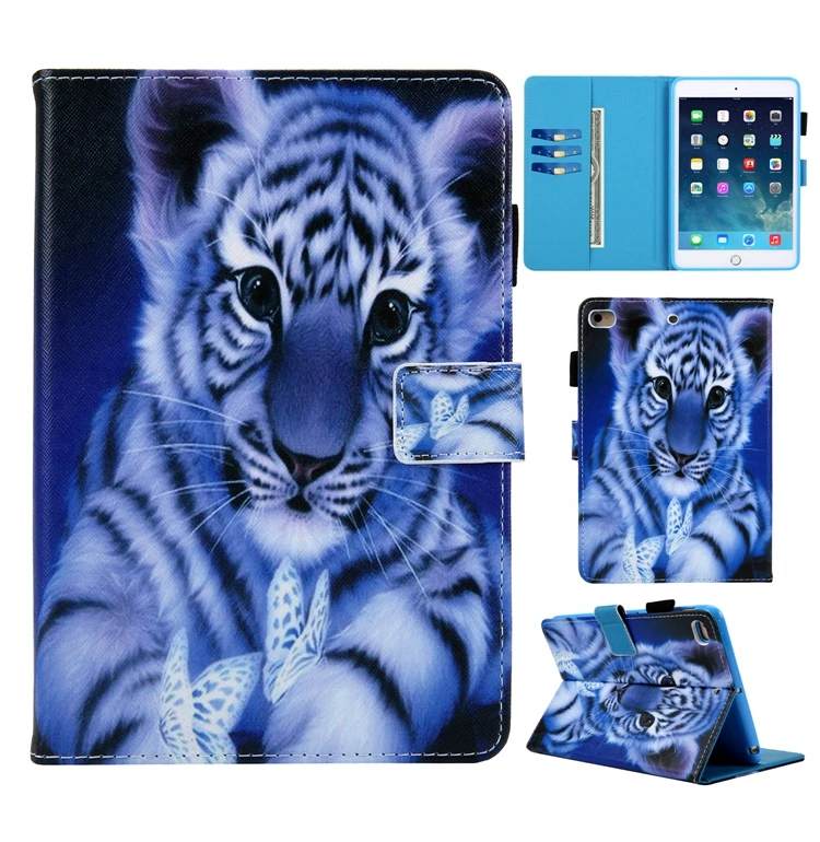 Чехол для планшета для Coque Amazon Kindle fire HD8 2016 случае Единорог Кожа флип чехол для Etui Amazon Kindle fire HD8 2017 Чехол-книжка