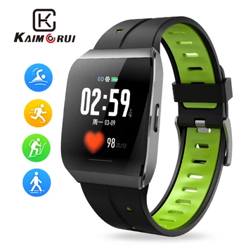 

Smart Watch Men IP68 Waterproof Heart Rate Bluetooth Smartwatches Sports Pedometer Fitness Tracker Watch for Android IOS