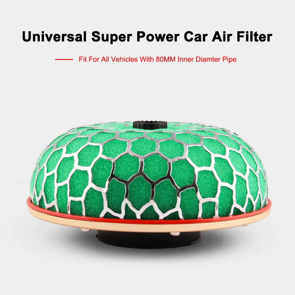 Auto Universal Filter Air Turbo High Flow Racing Cold Engine Auto Air