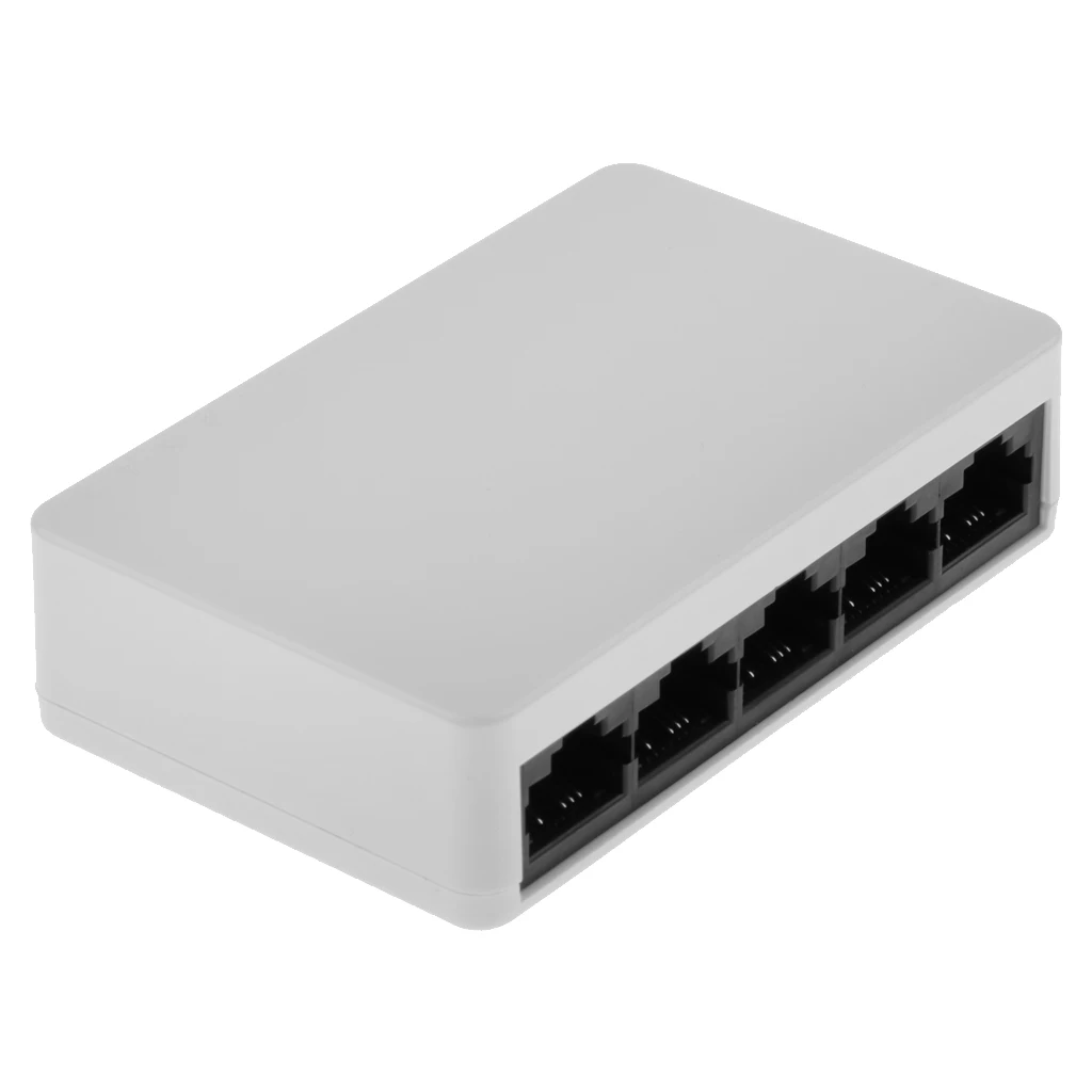 5-port Mini 10/100Mbps Desktop Fast Ethernet Network Switching Hub