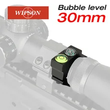 WIPSON 25,4 мм Тактическая Винтовка Воздушный прицел уровень кольцо пузырьковый с компасом направление для страйкбола охотничий ружье прицел крепление