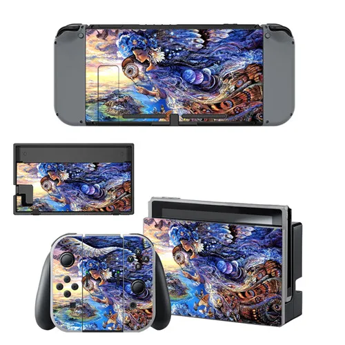 YSNS1165 На заказ дизайнерская наклейка для кожи винил для NintendoSwitch наклейка кожа для Nintend Switch NS консоль и Joy-Con контроллер - Цвет: YSNS1165