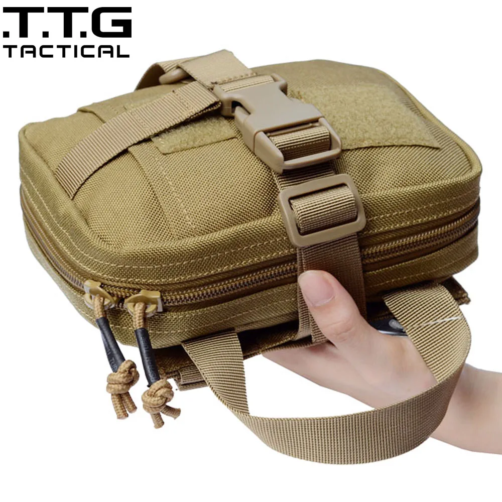 

Assault Treatment Emergent Pouch First Aid Kit Military Combat MOLLE Medical Bag Quick Detach EMT First Aid Pouch Medic Bag