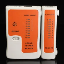 Профессиональный сетевой кабель тестер RJ45 RJ11 кабель для сетевого подключения щетка Кабельный тестер проверка инструмент