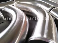 76MM 3" Aluminium Universal Intercooler Turbo Piping Kit with Black Hose T-Coupler - Image 4
