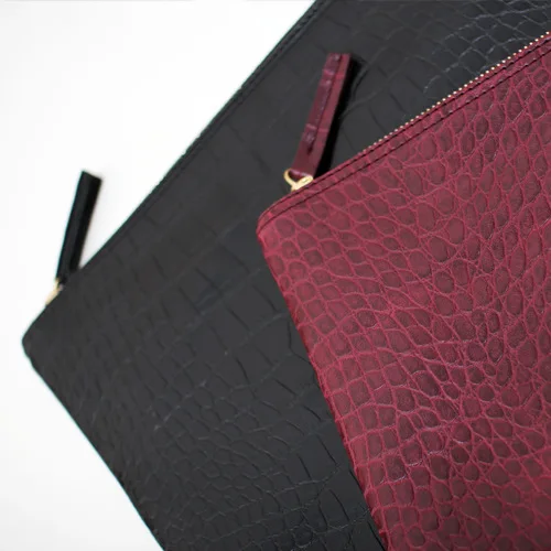  2019 New Fashion Crocodile Grain Women Envelope Clutch Bag Ladies Evening Party Large Clutches Hand - 32817694278