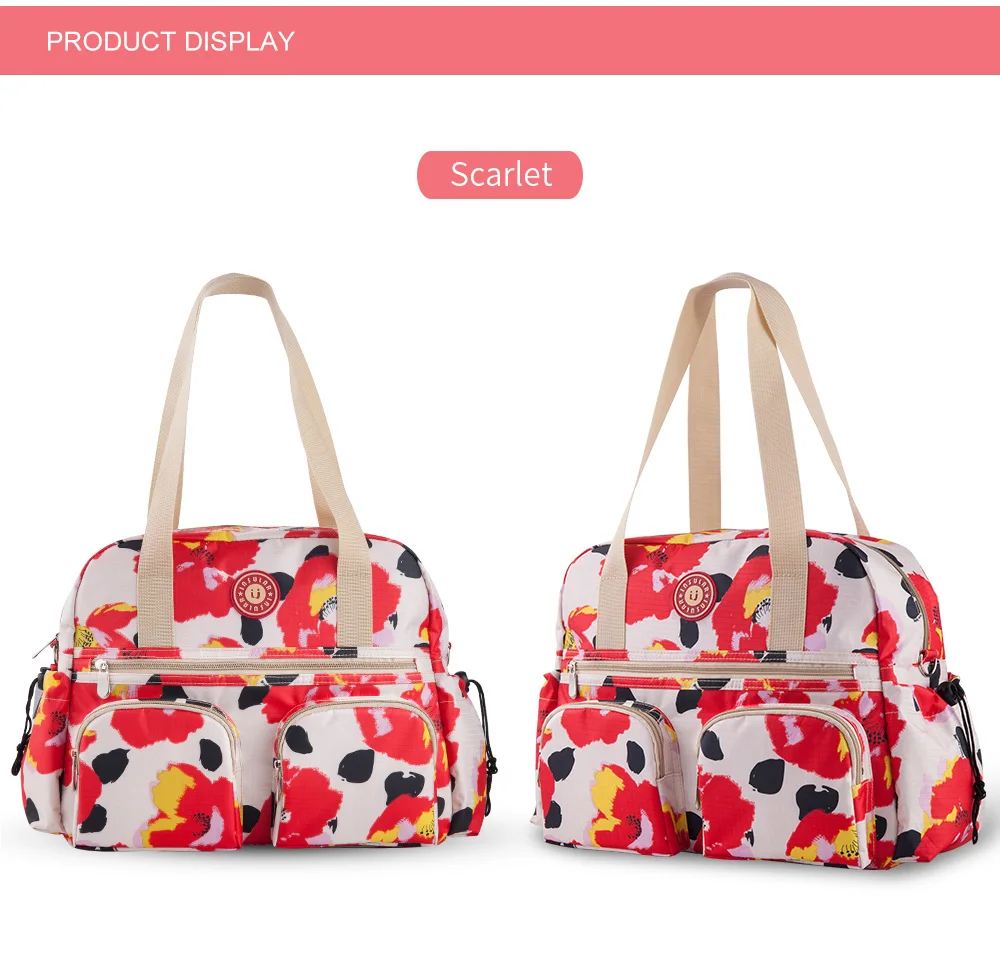 New Print Mommy Bag for Baby Multifunction Mummy Nappy Bag Diaper Bags Large Capacity Bolso Maternidad Tote for Baby Stroller