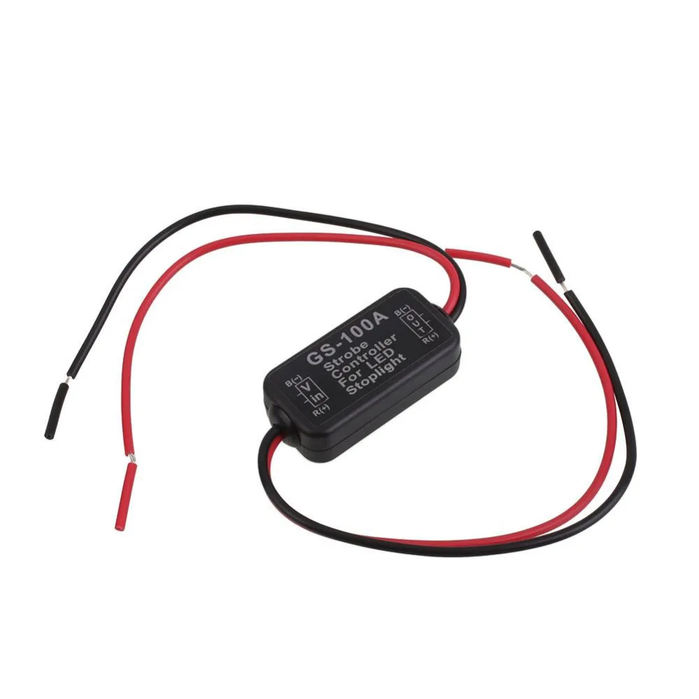 Vehemo 1 шт. GS 100A 12V строба вспышки Контроллер мигалка модуль для мигающий
