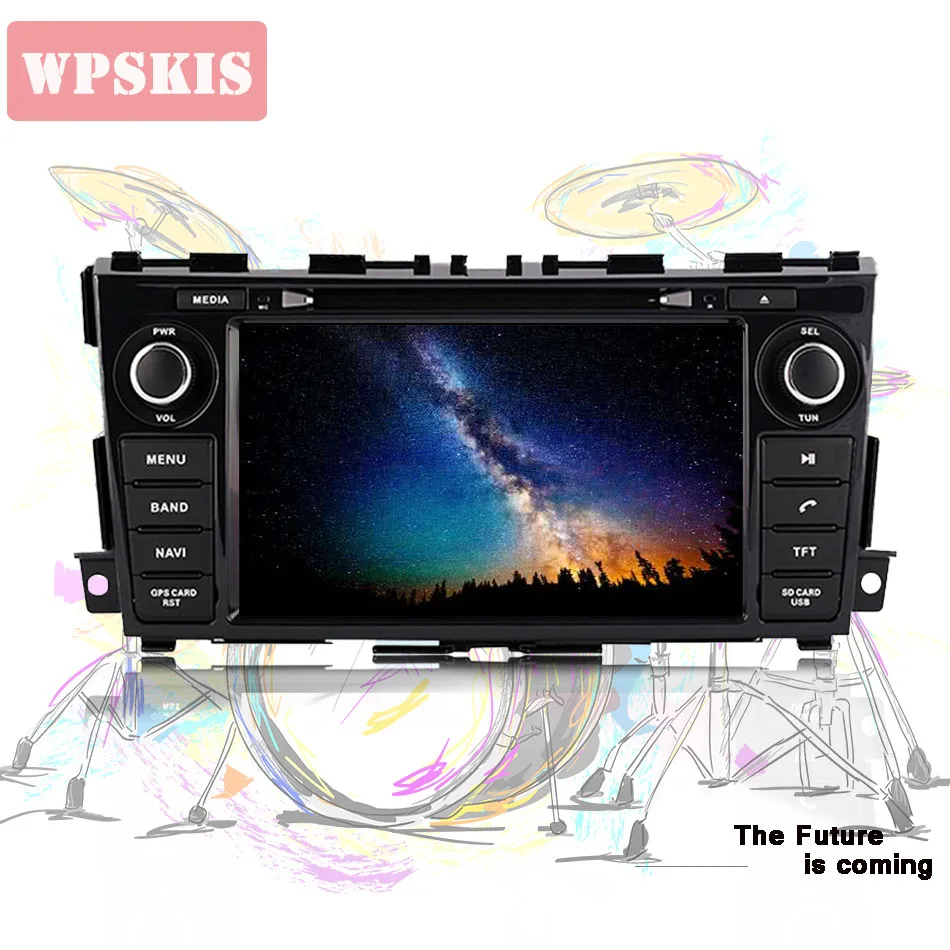 For NISSAN TEANA 2013 2017 car gps navigation system car audio video pc entertainment player