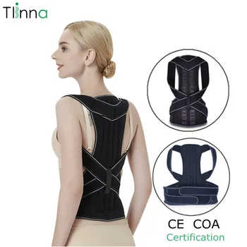 Adjustable Back Spine Posture Corrector Adult Humpback Pain Corrector Spine Corrector Back Brace Shoulder Belt Corrective JH-82