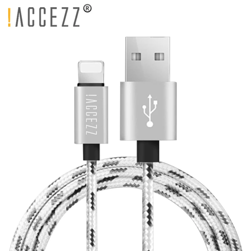 ! ACCEZZ данных USB кабель освещение кабели для iPhone X XS Max XR 8 7 6s Plus iPad MiNi 8Pin Быстрая