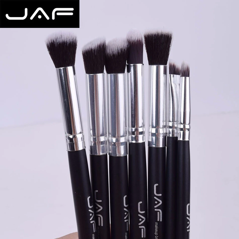 JAF 7 Pcs Makeup Brush Set Professional Eye Cosmetics Blending Brush Tool (3)