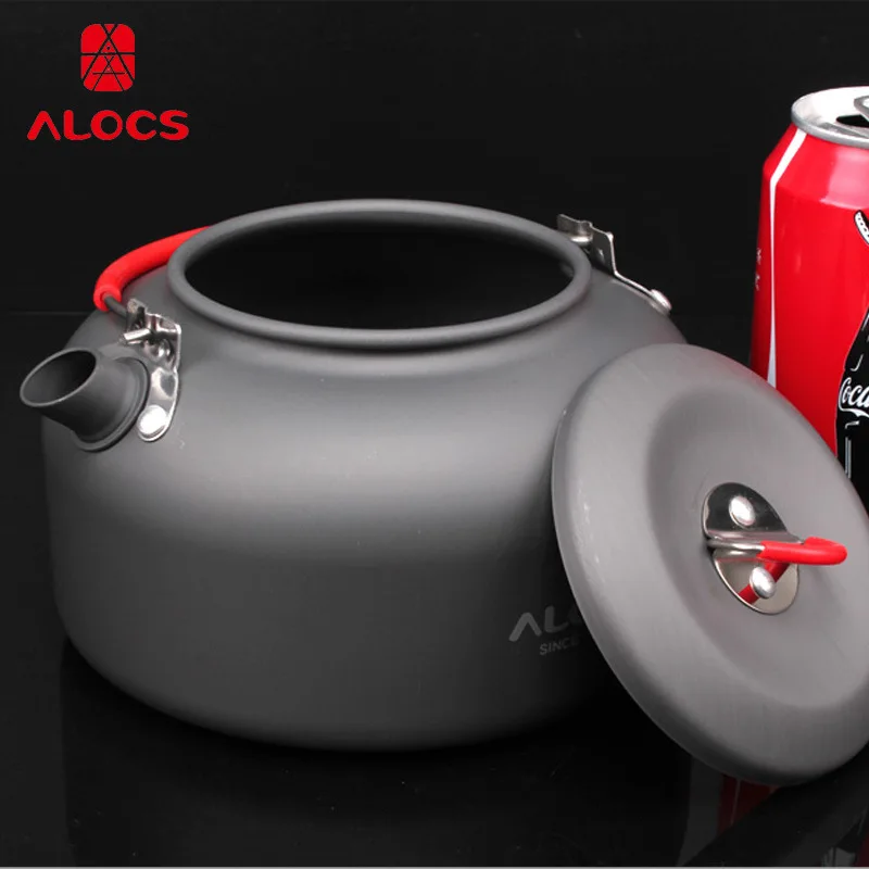 ALOCS бренд Открытый чайник Кемпинг Пеший Туризм чайник 0.8L/1.4L CW-K02/CW-K03