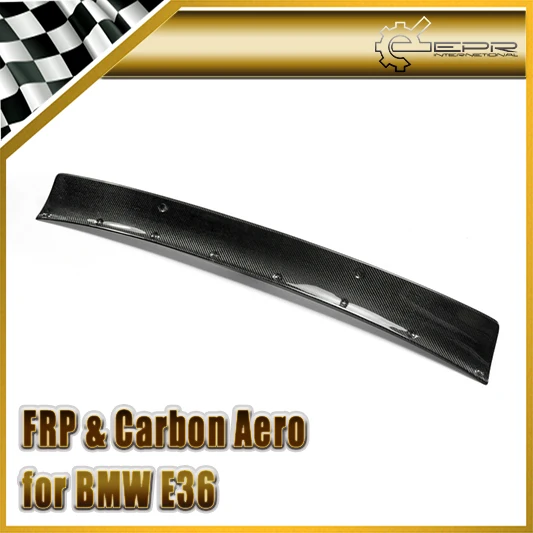 Car styling For BMW E36 Carbon Fiber RB Style Rear Spoiler Fibre R RB