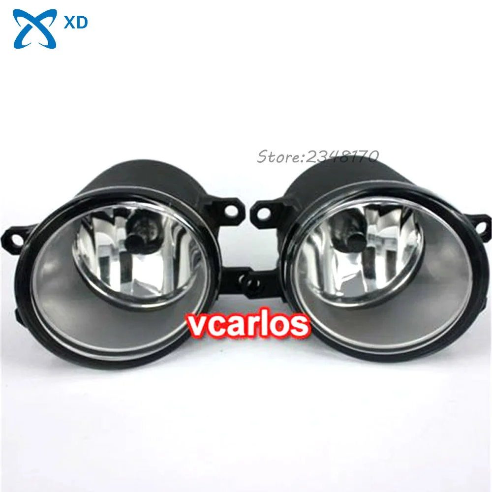 Fog Light Set Car Fog lights Lamp for TOYOTA YARIS VIOS 2007 + YARIS BELTA +SEDAN 2006 Clear Lens PAIR SET + Wiring Kit